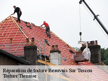 Savoir le tarif d'une réparation de toiture à Beauvais Sur Tescou et ses environs dans le 81630