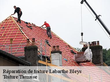 Savoir le tarif d'une réparation de toiture à Labarthe Bleys et ses environs dans le 81170