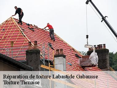 Un déplacement gratuit pour vos travaux de réparation de toiture dans toute la ville de Labastide Gabausse