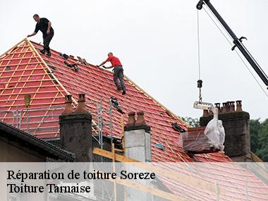Un couvreur pas cher pour la réparation de votre toiture à Soreze et ses environs