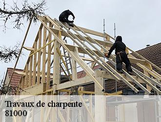  La construction d'une nouvelle charpente dans la ville de Albi