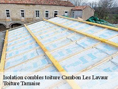 Toiture Tarnaise spécialiste en isolation de combles à Cambon Les Lavaur avec la laine de roche